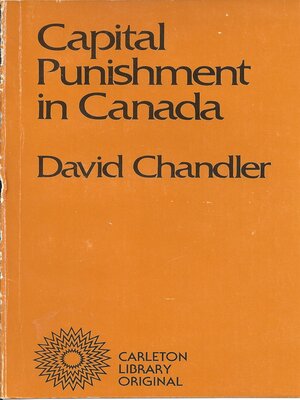 cover image of Capital Punishment in Canada